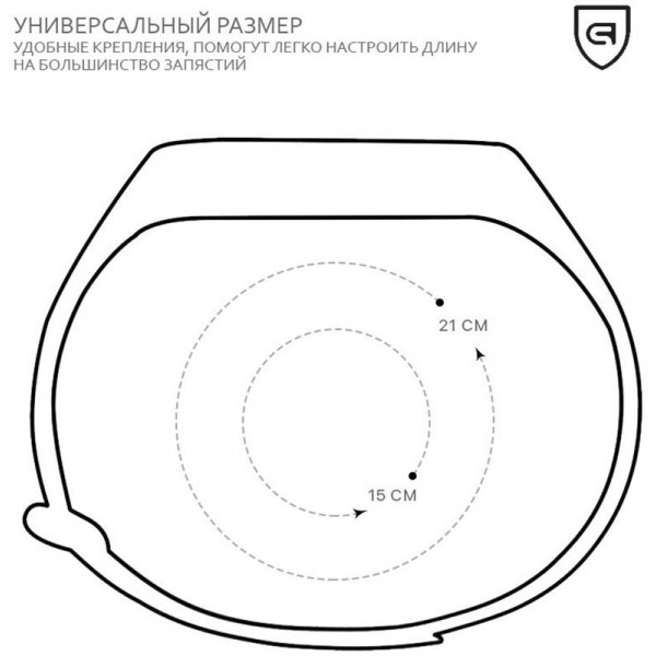 Фото - Ремешок для фитнес-браслета Armorstandart for Xiaomi Mi Band 4/3 Light Blue (ARM51832)