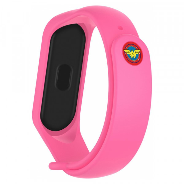 Фото - Ремешок для фитнес-браслета Armorstandart Superhero Edition for Xiaomi Mi Band 4/3 Wonder Woman Pink (ARM55067)