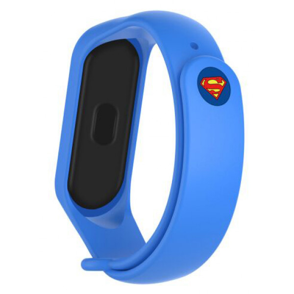 Фото - Ремешок для фитнес-браслета Armorstandart Superhero Edition for Xiaomi Mi Band 7/6/5 Superman Blue (ARM57074) Фото - Ремешок для фитнес-браслета Armorstandart Superhero Edition for Xiaomi Mi Band 7/6/5 Superman Blue (ARM57074)