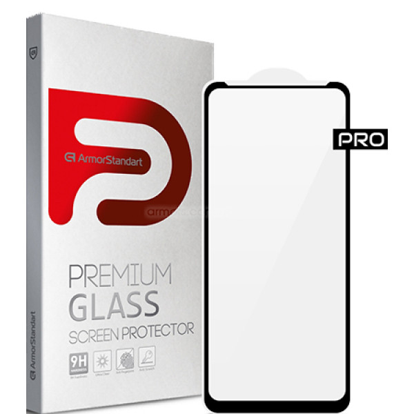 Фото - Защитное стекло для смартфона Armorstandart Pro for Motorola G60 / G60s Black (ARM60524)