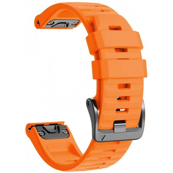 Фото - Ремешок для смарт-часов Armorstandart Silicone 22mm for Garmin Fenix 5/6/7/7 Pro Orange (ARM60806)