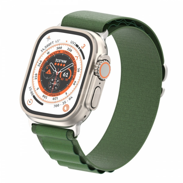 Фото - Ремешок для смарт-часов Armorstandart Alpina Band for Apple Watch 38mm/40mm/41mm Green (ARM64980)
