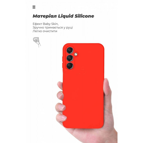 Фото - Чехол для смартфона Armorstandart Icon Case for Samsung A24 4G (A245) Camera cover Red (ARM68003)