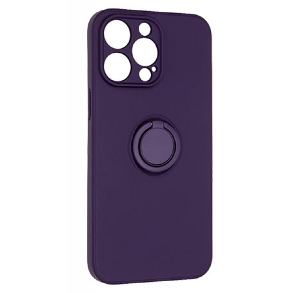 Фото - Чехол для смартфона Armorstandart Icon Ring for Apple iPhone 14 Pro Max Dark Purple (ARM68723)