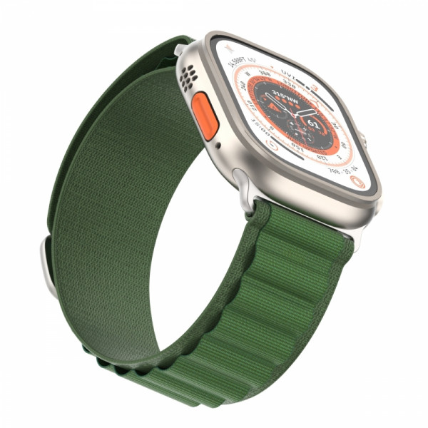 Фото - Ремешок для смарт-часов Armorstandart Alpina Band for Apple Watch 38mm/40mm/41mm Green (ARM64980)