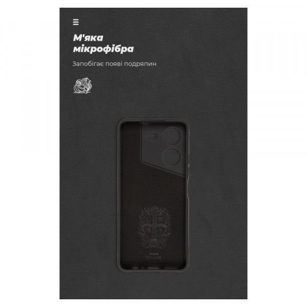 Фото - Чехол для смартфона Armorstandart ICON Case for Tecno Pova 5 4G Camera cover Black (ARM68920)