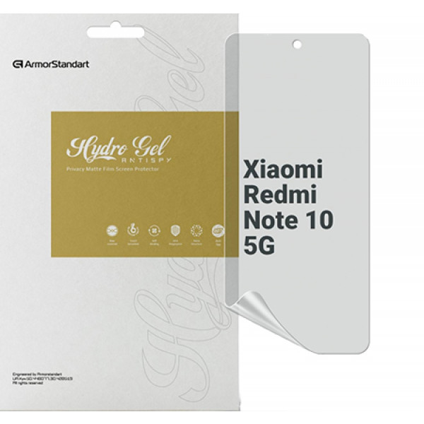 Фото - Защитная пленка для смартфона Armorstandart Anti-spy for Xiaomi Redmi Note 10 5G (ARM70134)