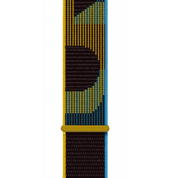 Фото - Ремешок для смарт-часов Armorstandart Nylon Band for Apple Watch All Series 42/44/45/49mm Blue Unity (ARM74215)