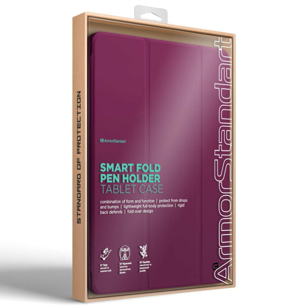 Фото - Чехол для планшета Armorstandart Smart Fold Pen for iPad Pro 11 2022/2021/2020 Plum (ARM74954)