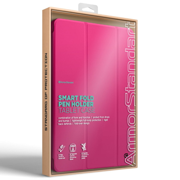 Фото - Чехол для планшета Armorstandart Smart Fold Pen for Apple iPad Pro 11 2025/2024 Rose Red (ARM78131)