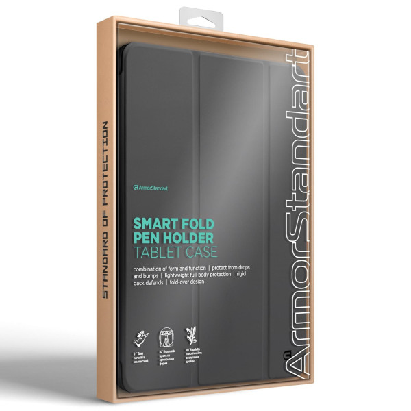 Фото - Чехол для планшета ArmorStandart Smart Fold Pen for Apple iPad Air 13 2025 / 2024 Dark Grey (ARM78134)