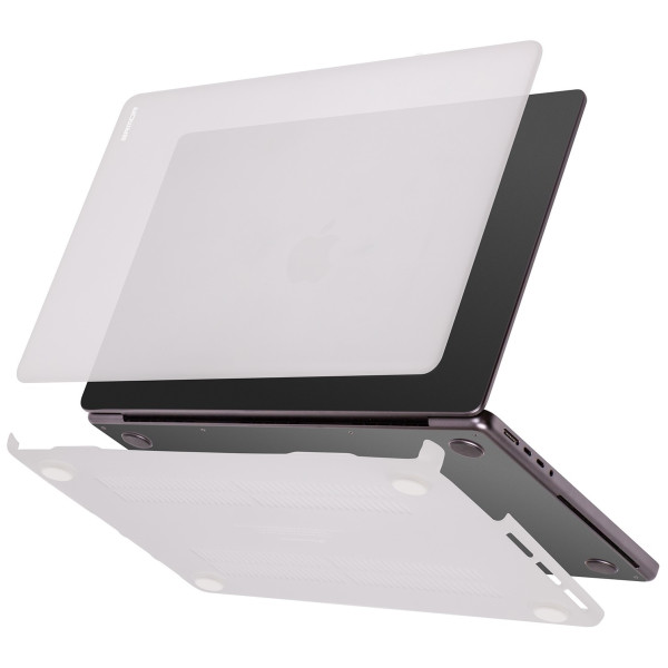 Фото - Чехол-накладка для ноутбука Armorstandart Matte for MacBook Pro 14 M4/M3/M2/M1 A3112/A3185/A3401/A2992/A2918/A2779/A2442 Clear (ARM79459)