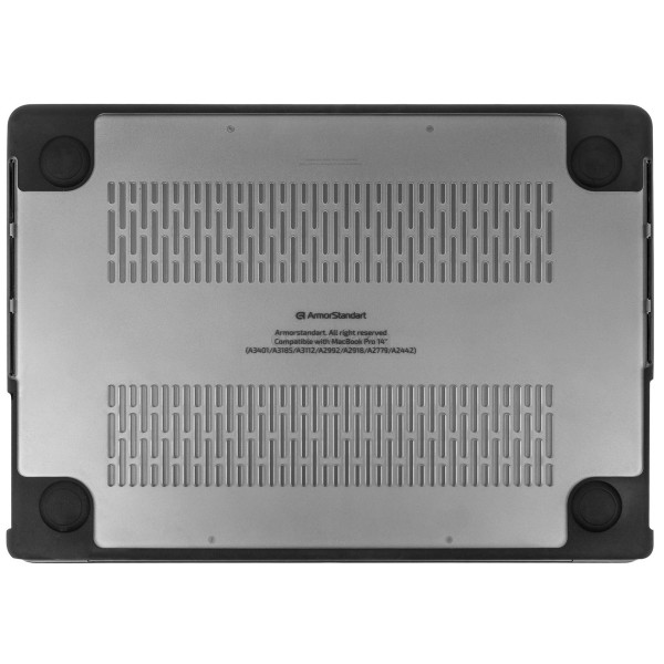 Фото - Чехол-накладка для ноутбука Armorstandart Unit for MacBook Pro 14 M4/M3/M2/M1 A3112/A3185/A3401/A2992/A2918/A2779/A2442 Clear (ARM79472)
