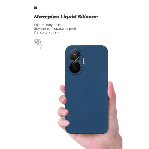 Фото - Чехол для смартфона Armorstandart ICON for Xiaomi Poco F7 Camera cover Dark Blue (ARM80366)