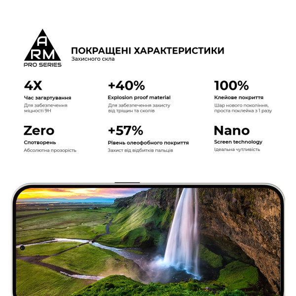 Фото - Защитное стекло для смартфона Armorstandart Pro for Nothing Phone (2a) Plus (ARM80430)