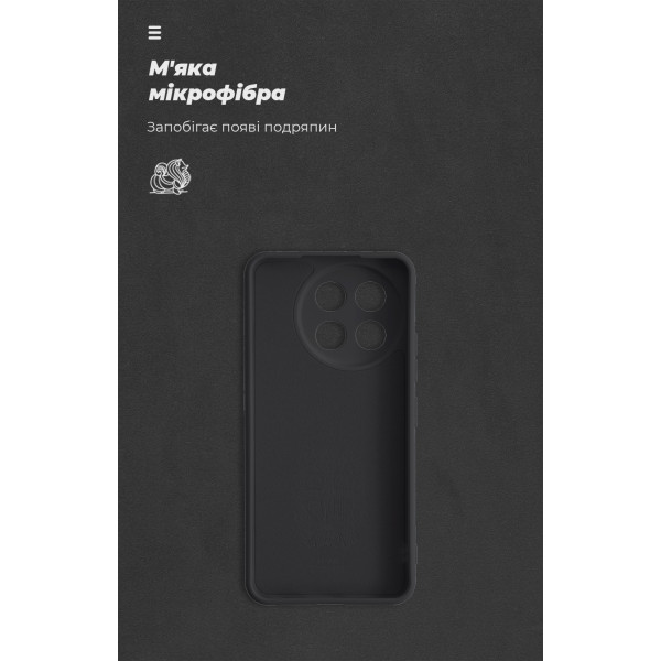 Фото - Чехол для смартфона Armorstandart ICON for Tecno Spark 30 Pro 4G (KL7) Camera cover Black (ARM83313)