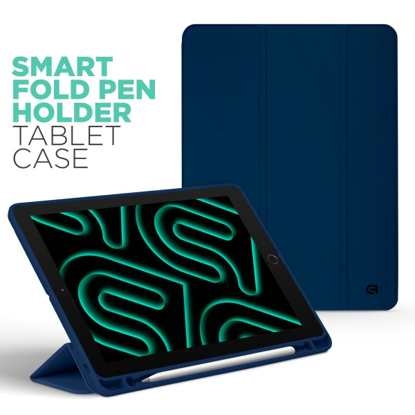 Фото - Чехол для планшета Armorstandart Smart Fold Pen for Samsung Galaxy Tab A9 Dark Blue (ARM74990)