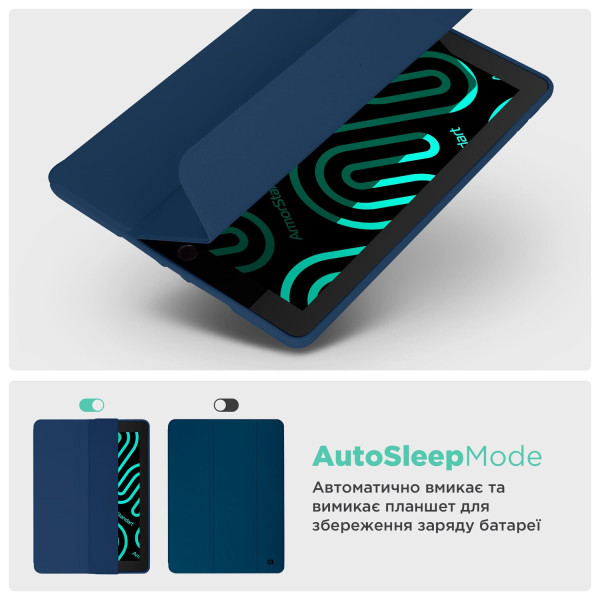 Фото - Чехол для планшета Armorstandart Smart Fold Pen for Samsung Galaxy Tab A9 Dark Blue (ARM74990)