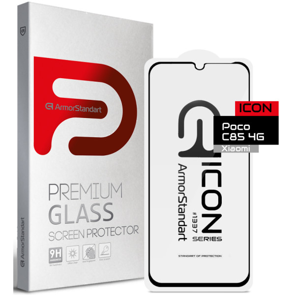 Фото - Защитное стекло для смартфона Armorstandart Icon for Xiaomi Poco C85 4G (ARM85411)