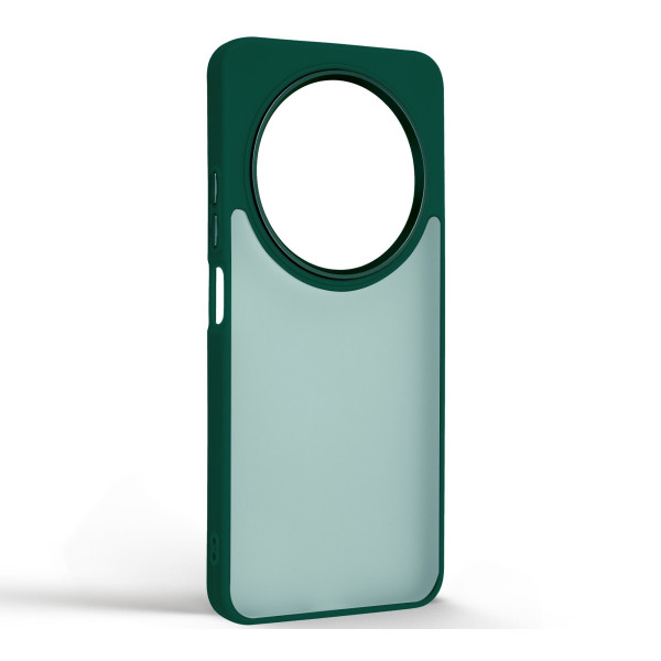 Фото - Чехол для смартфона Armorstandart Frame for Xiaomi Redmi 14C 4G / Poco M7 5G / Poco C75 4G Dark Green (ARM85590)