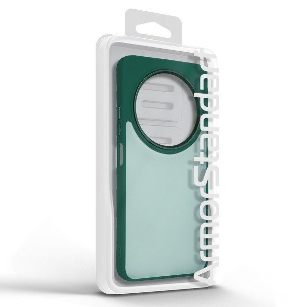 Фото - Чехол для смартфона Armorstandart Frame for Xiaomi Redmi 14C 4G / Poco M7 5G / Poco C75 4G Dark Green (ARM85590)