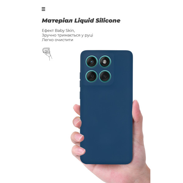 Фото - Чехол для смартфона Armorstandart ICON for Motorola Edge 60 Fusion 5G Camera cover Dark Blue (ARM85593)
