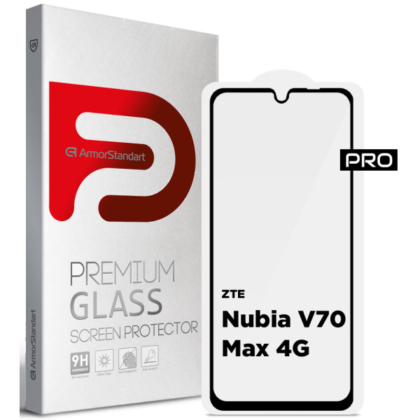 Фото - Защитное стекло для смартфона Armorstandart Pro for ZTE Nubia V70 Max 4G (ARM86127) Фото - Защитное стекло для смартфона Armorstandart Pro for ZTE Nubia V70 Max 4G (ARM86127)