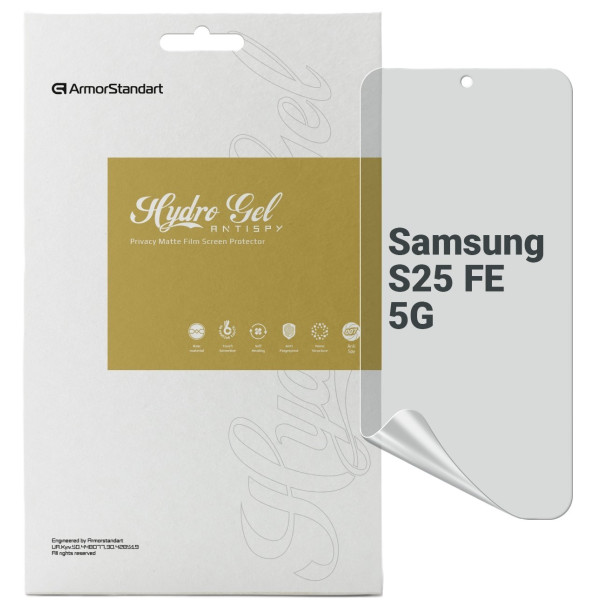 Фото - Защитная пленка для смартфона Armorstandart Anti-spy for Samsung S25 FE 5G (ARM86139)