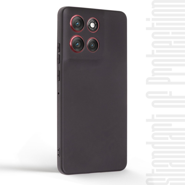 Фото - Чехол для смартфона Armorstandart Matte Slim Fit for Motorola G86 5G Camera cover Black (ARM86602)