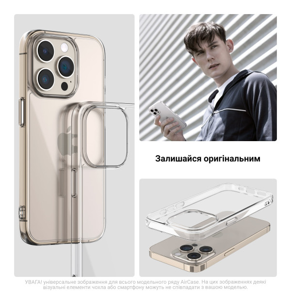 Фото - Чехол для смартфона Armorstandart Air for Apple iPhone 17 Clear (ARM86740)