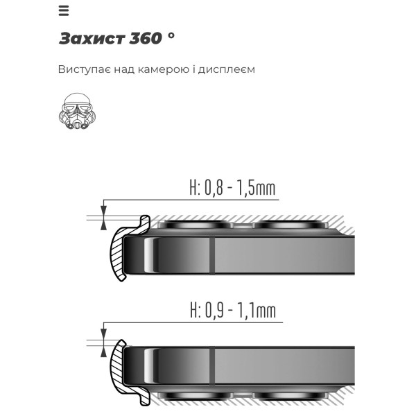 Фото - Чехол для смартфона Armorstandart ICON for Xiaomi Redmi 15C 4G / Poco C85 4G Camera cover Lavender (ARM87043)