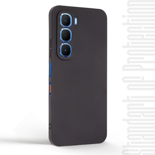 Фото - Чехол для смартфона Armorstandart Matte Slim Fit for Infinix Hot 60i 4G Camera cover Black (ARM87261)