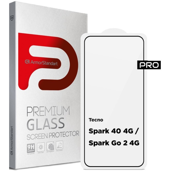 Фото - Защитное стекло для смартфона Armorstandart Pro for Tecno Spark 40 4G / Spark Go 2 4G (ARM87297)