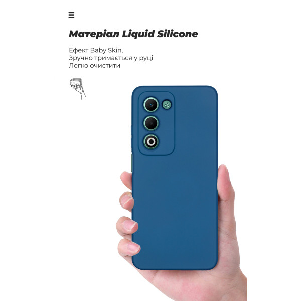 Фото - Чехол для смартфона Armorstandart ICON for OPPO A5 4G/A5 5G/A5m 4G Camera cover Dark Blue (ARM87470)