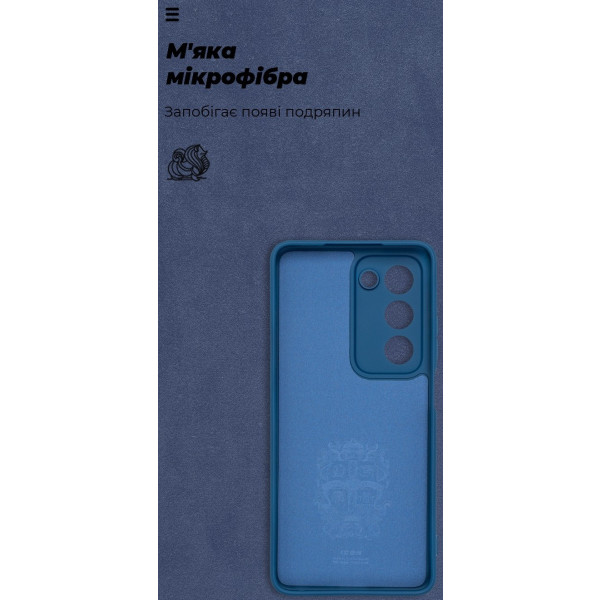 Фото - Чехол для смартфона Armorstandart ICON for OPPO A5 4G/A5 5G/A5m 4G Camera cover Dark Blue (ARM87470)