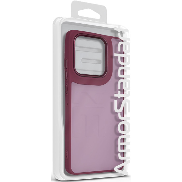 Фото - Чехол для смартфона Armorstandart Frame for Motorola G86 5G Wine Red (ARM87564)