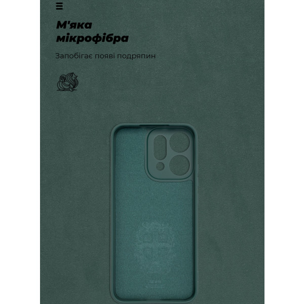 Фото - Чехол для смартфона Armorstandart ICON for OPPO Reno14 5G Camera cover Dark Green (ARM87565)