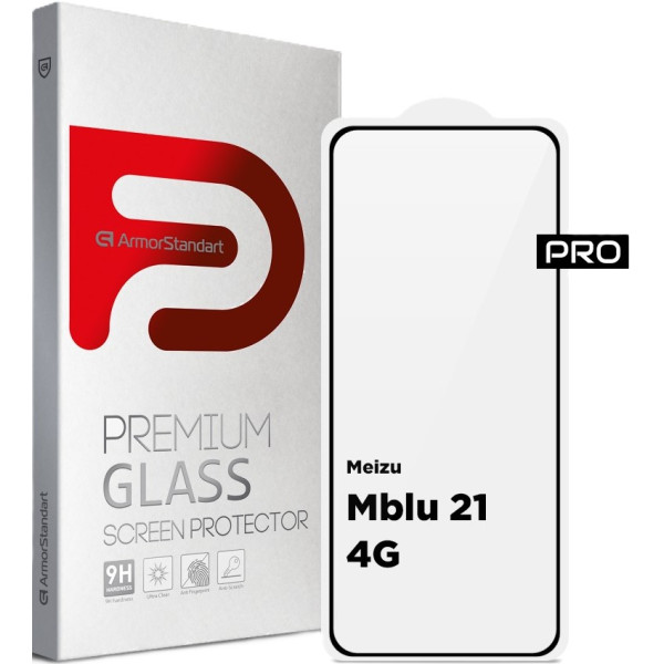 Фото - Защитное стекло для смартфона Armorstandart Pro for Meizu Mblu 21 4G (ARM88116) Фото - Защитное стекло для смартфона Armorstandart Pro for Meizu Mblu 21 4G (ARM88116)