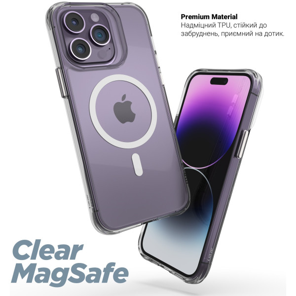 Фото - Чехол для смартфона Armorstandart Clear MagCase for Samsung Flip7 FE / Flip6 5G Transparent (ARM88136)