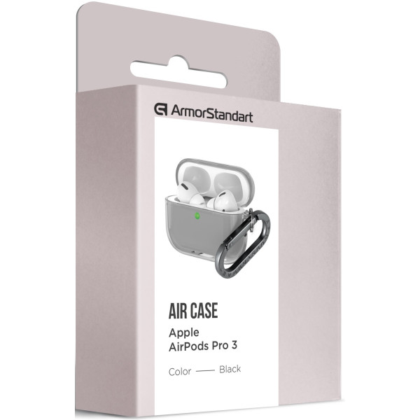 Фото - Чехол для наушников Armorstandart Air for Apple Airpods Pro 3 Black (ARM88267)