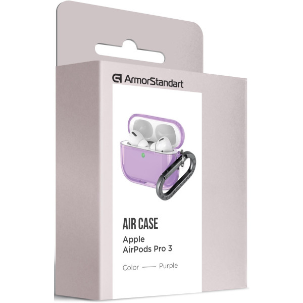 Фото - Чехол для наушников Armorstandart Air for Apple Airpods Pro 3 Purple (ARM88269)