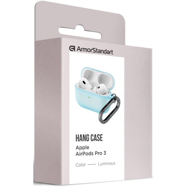 Фото - Чехол для наушников Armorstandart Hang Case for Apple AirPods Pro 3 Luminous (ARM88276)