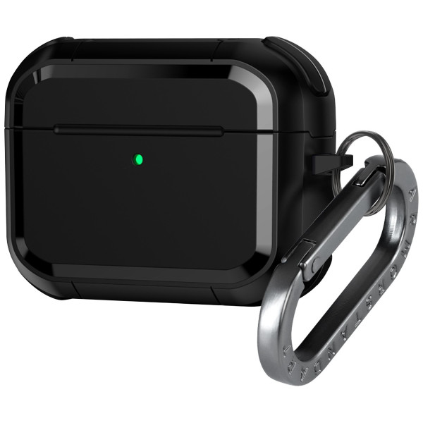Фото - Чехол для наушников Armorstandart Panzer for Apple Airpods Pro 3 Black (ARM88286)