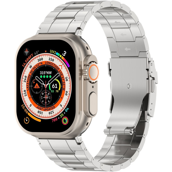 Фото - Ремешок для смарт-часов Armorstandart Metal for Apple Watch 42 (Series 11-10)/41/40/38 Silver (ARM88947)