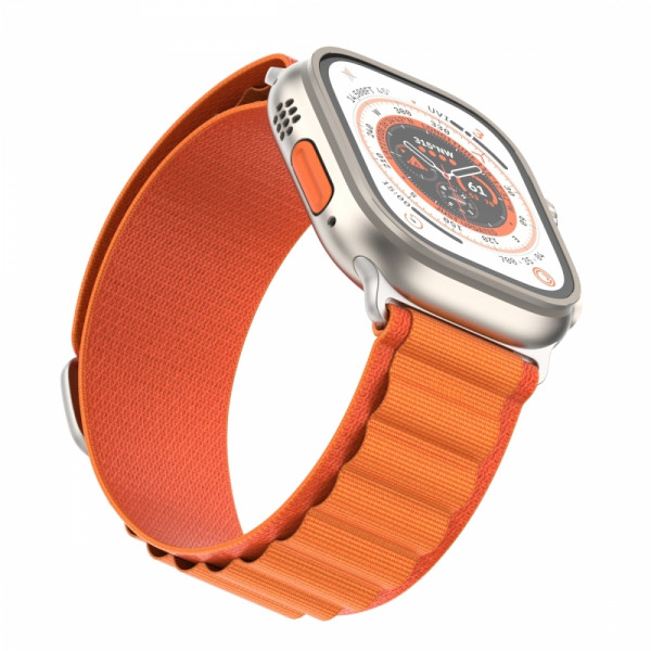 Фото - Ремешок для смарт-часов Armorstandart Alpina Band for Apple Watch 42mm/44mm/45mm Orange (ARM64979)
