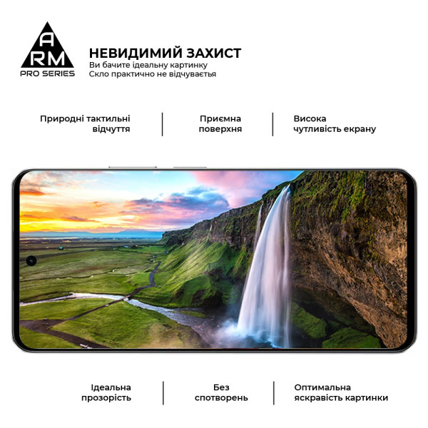 Фото - Защитное стекло для смартфона Armorstandart Pro for Tecno Spark 40 Pro 4G (ARM87519)