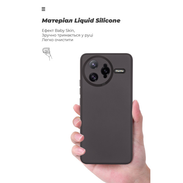 Фото - Чехол для смартфона Armorstandart ICON for Xiaomi Poco F7 Ultra Camera cover Black (ARM85217)