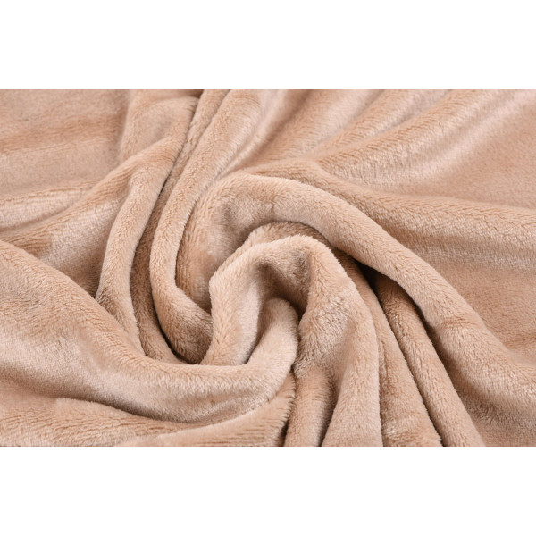Фото - Плед полуторный Ardesto Flannel 160х200 см бежевый (ART0205SB)