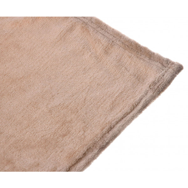 Фото - Плед полуторный Ardesto Flannel 160х200 см бежевый (ART0205SB)