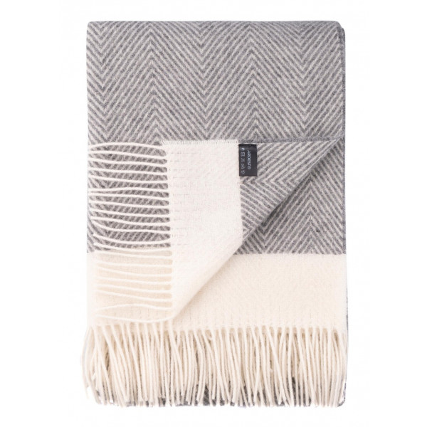 Фото - Плед полуторный Ardesto Leonardo Bianco 140x200 см серый (ART0502LB)